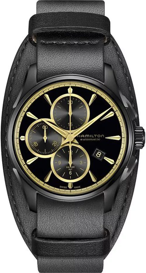 Hamilton Jazzmaster Black & Gold Auto Chrono H32506730