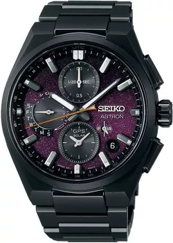 Seiko Astron Dual-Time Chronograph SSH171J1 'Yozakura' Cherry Blossoms at Night Limited Edition